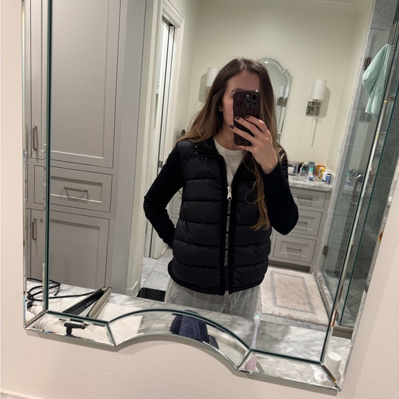 NWT Moncler zip up padded hoodie Women’s size S firm price no offers